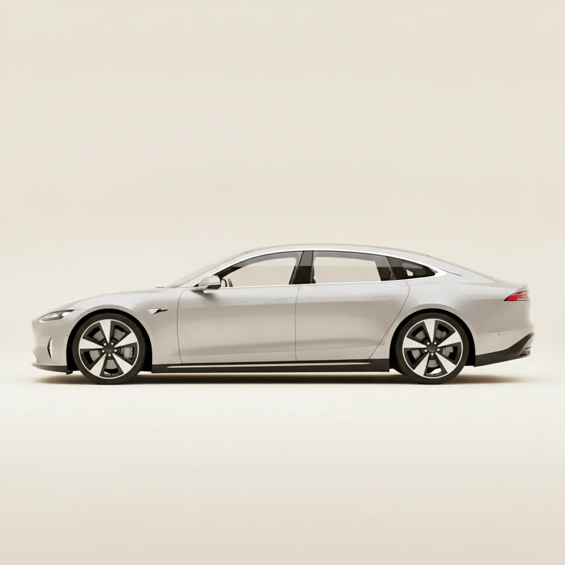 Model S — AI-generated concept render.